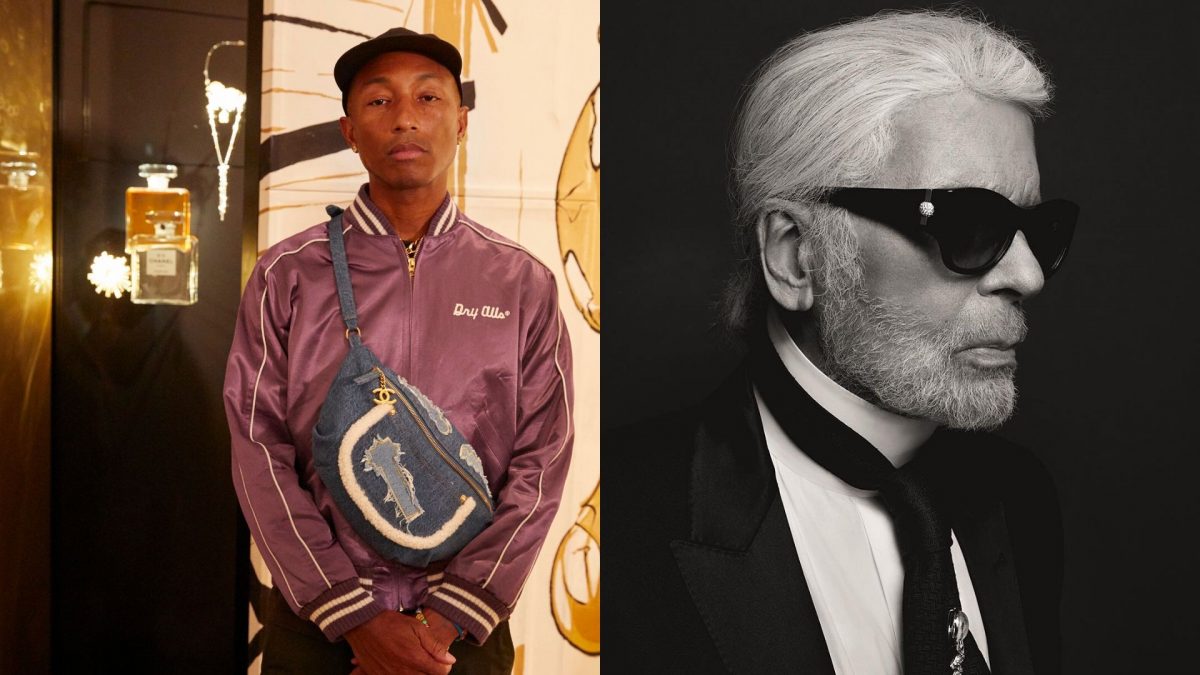 Pharrell Williams remembers working with Karl Lagerfeld