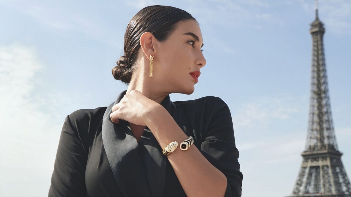 Yasmine Sabri is the Face of the New Panthère de Cartier Jewelry