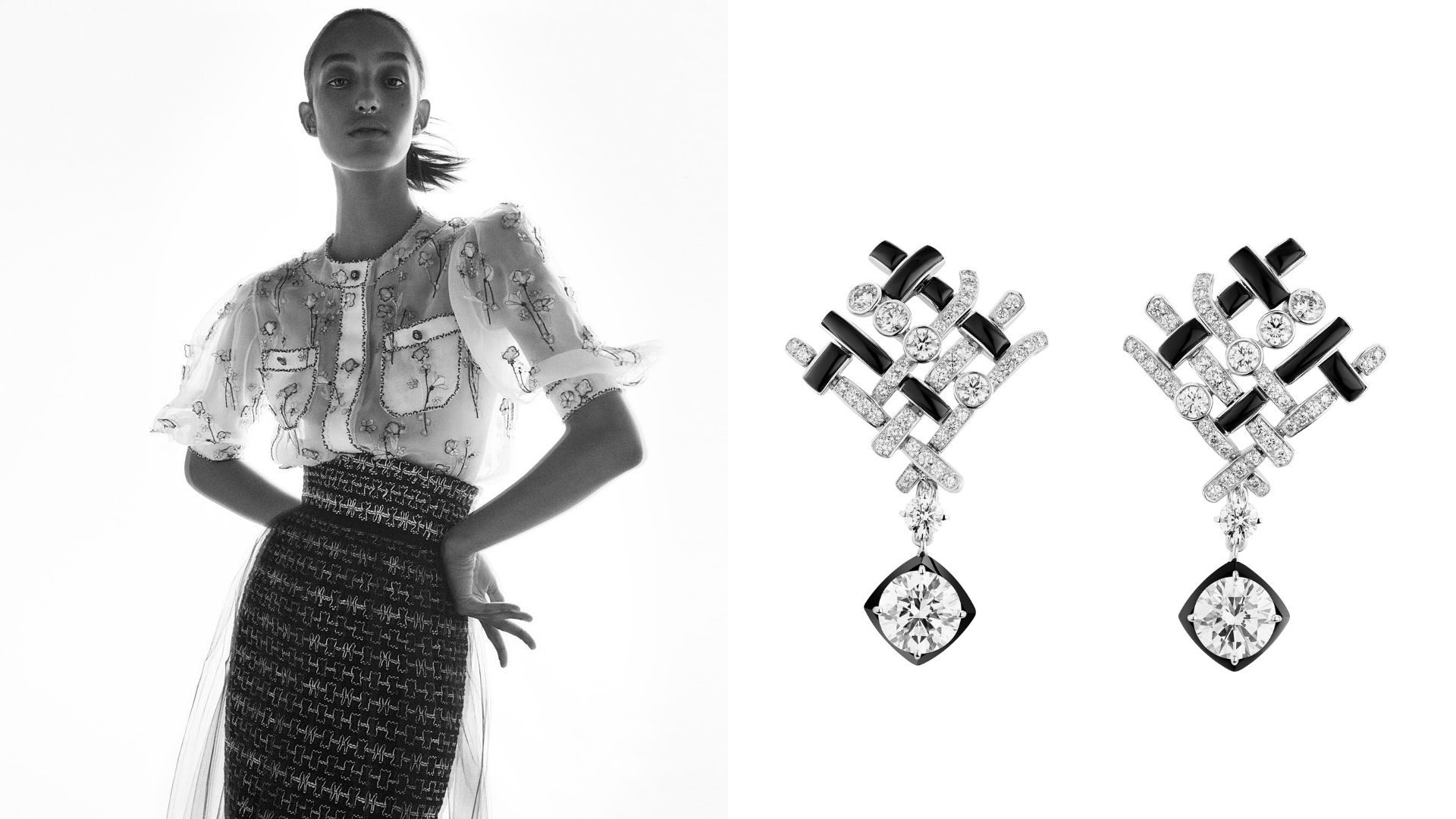 Chanel 'Tweed de Chanel' new fine jewellery collection