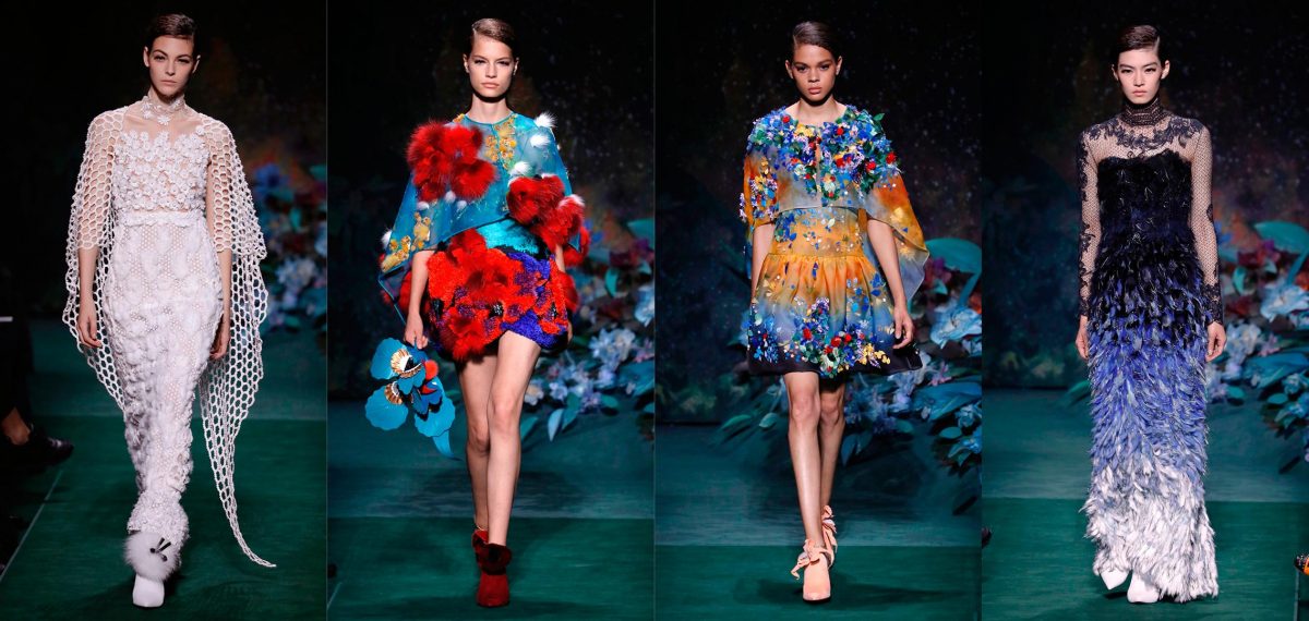 Inside Fendi's Floral Couture Fantasy | Harper's Bazaar Arabia