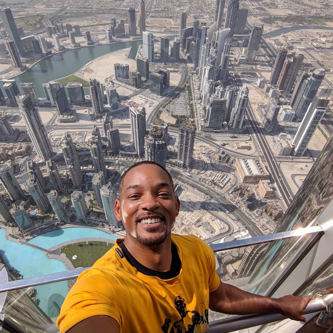 Will Smith's Video From The The Burj Goes Completely Viral | Harper's Bazaar