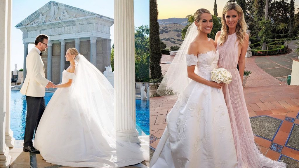 Heiress Amanda Hearst Wears Five Designer Gowns For Weekend Long Wedding Harpers Bazaar Arabia