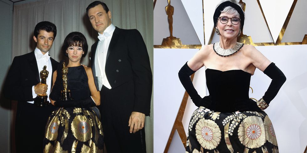 Rita Moreno Re-Wore Her Gown From The 1962 Oscars | Harper's Bazaar Arabia