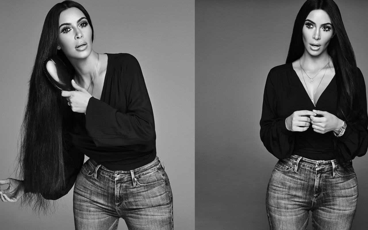 All The Beauty Products Used On Kim Kardashian Wests September Cover Shoot Revealed Harpers 0805