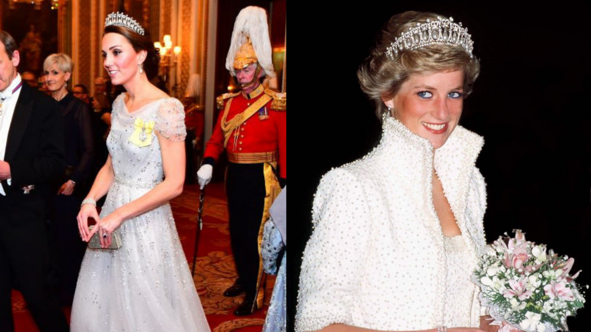 Kate Middleton Wore Princess Diana's Go-To Tiara At The Royal Holiday ...
