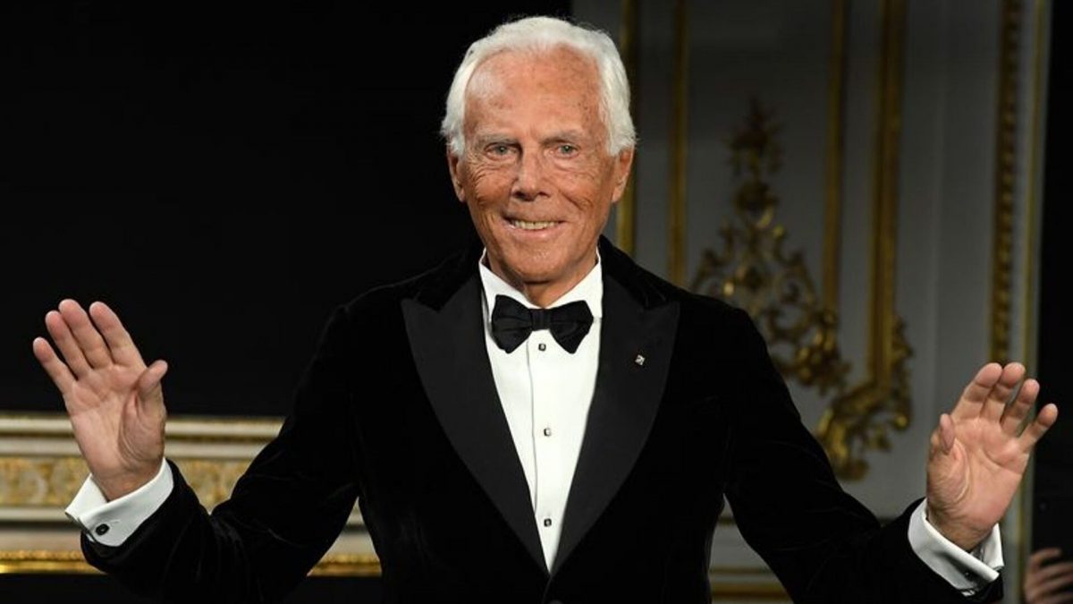 Giorgio Armani Will Be Honored With Outstanding Achievement Award at The  Fashion Awards 2019 — PAGE Magazine