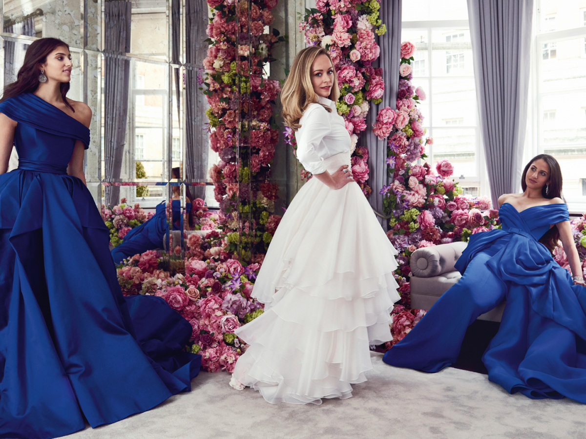 From Classroom To Couture: Kareen And Natalia Fares | Harper's Bazaar ...