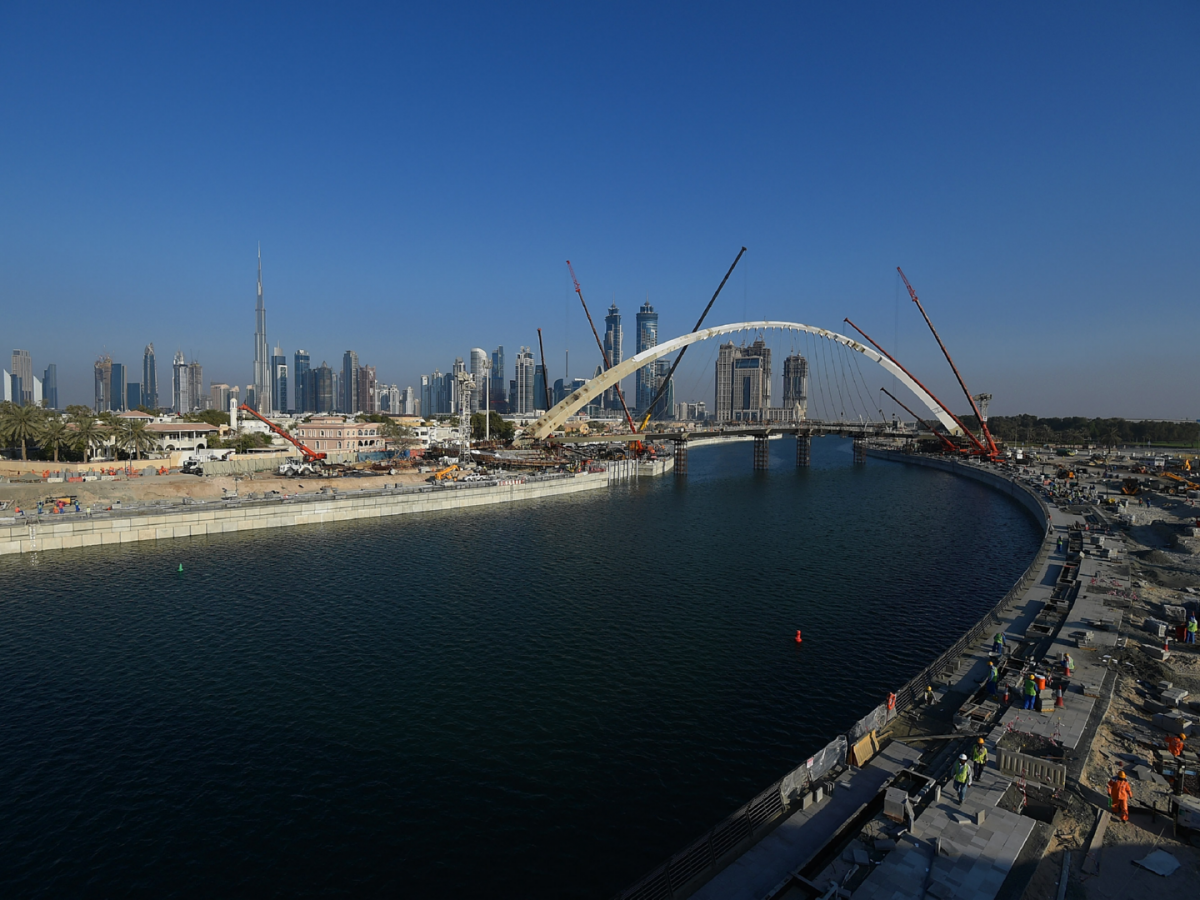 The Dubai Water Canal Is Opening Tonight | Harper's Bazaar Arabia