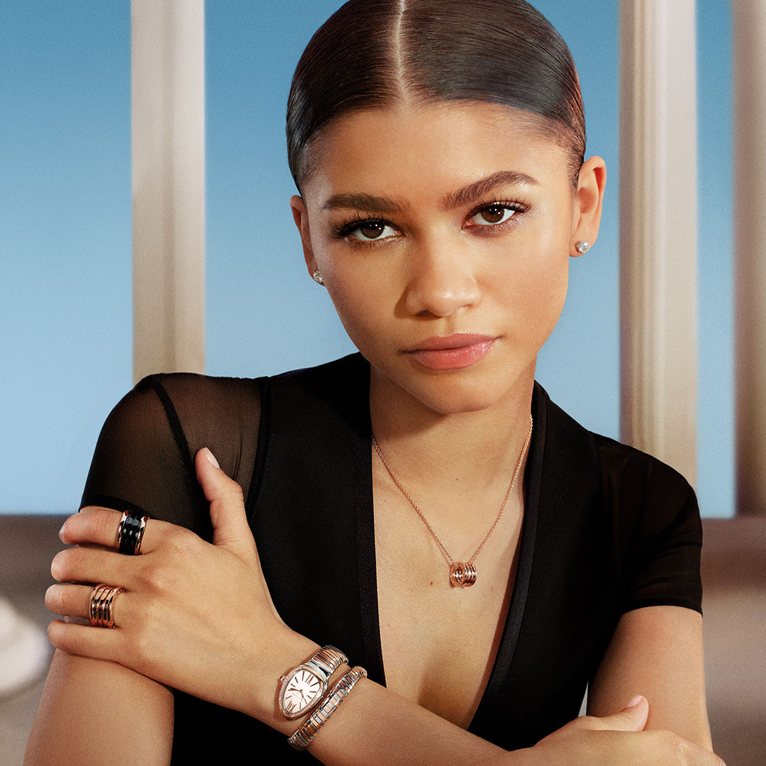 Zendaya Rocks Bulgari High Jewelry in Ad Campaigns and on the Red Carpet