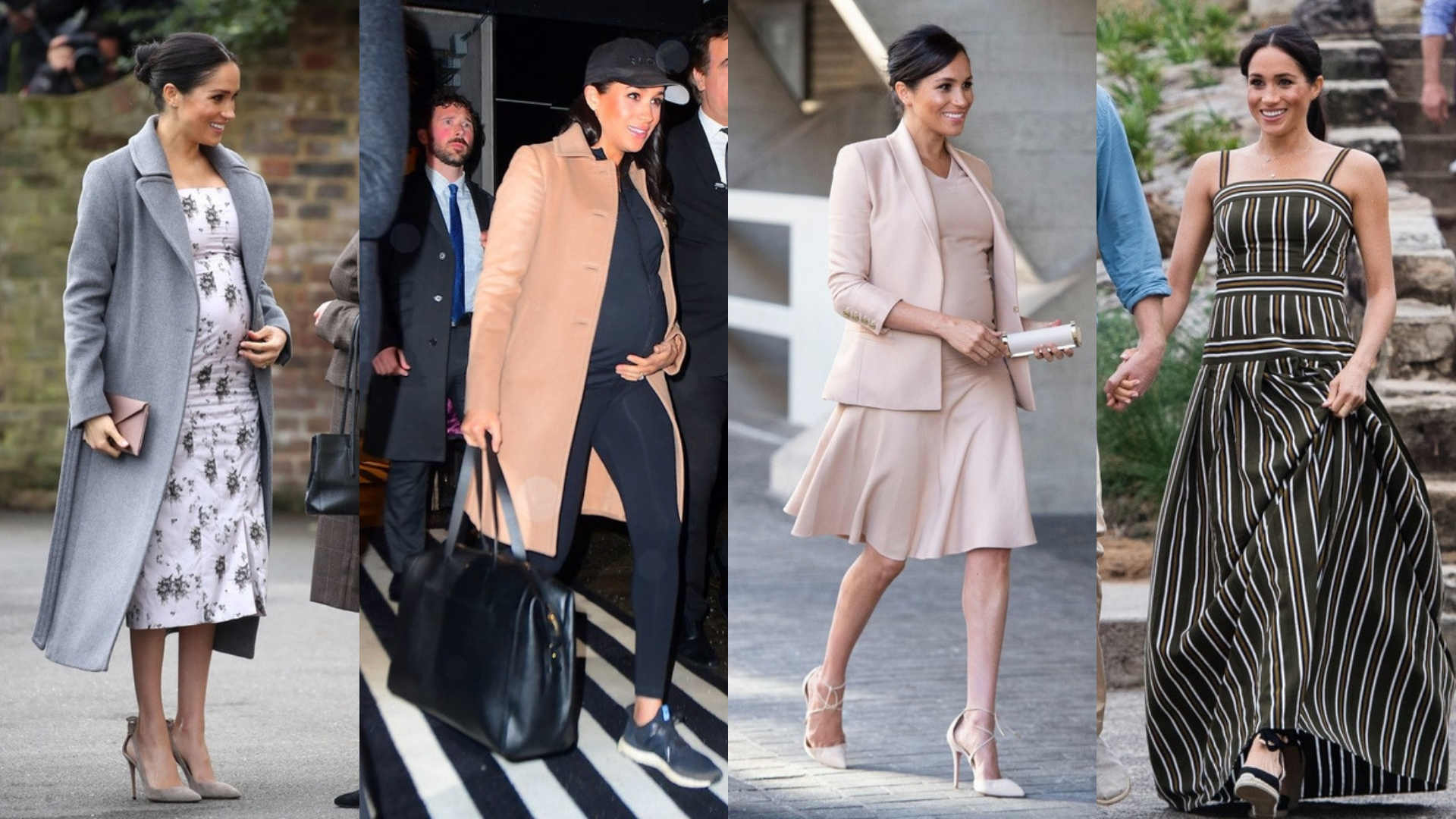 Every Single One Of Meghan Markle's Maternity Outfits | Harper's Bazaar ...