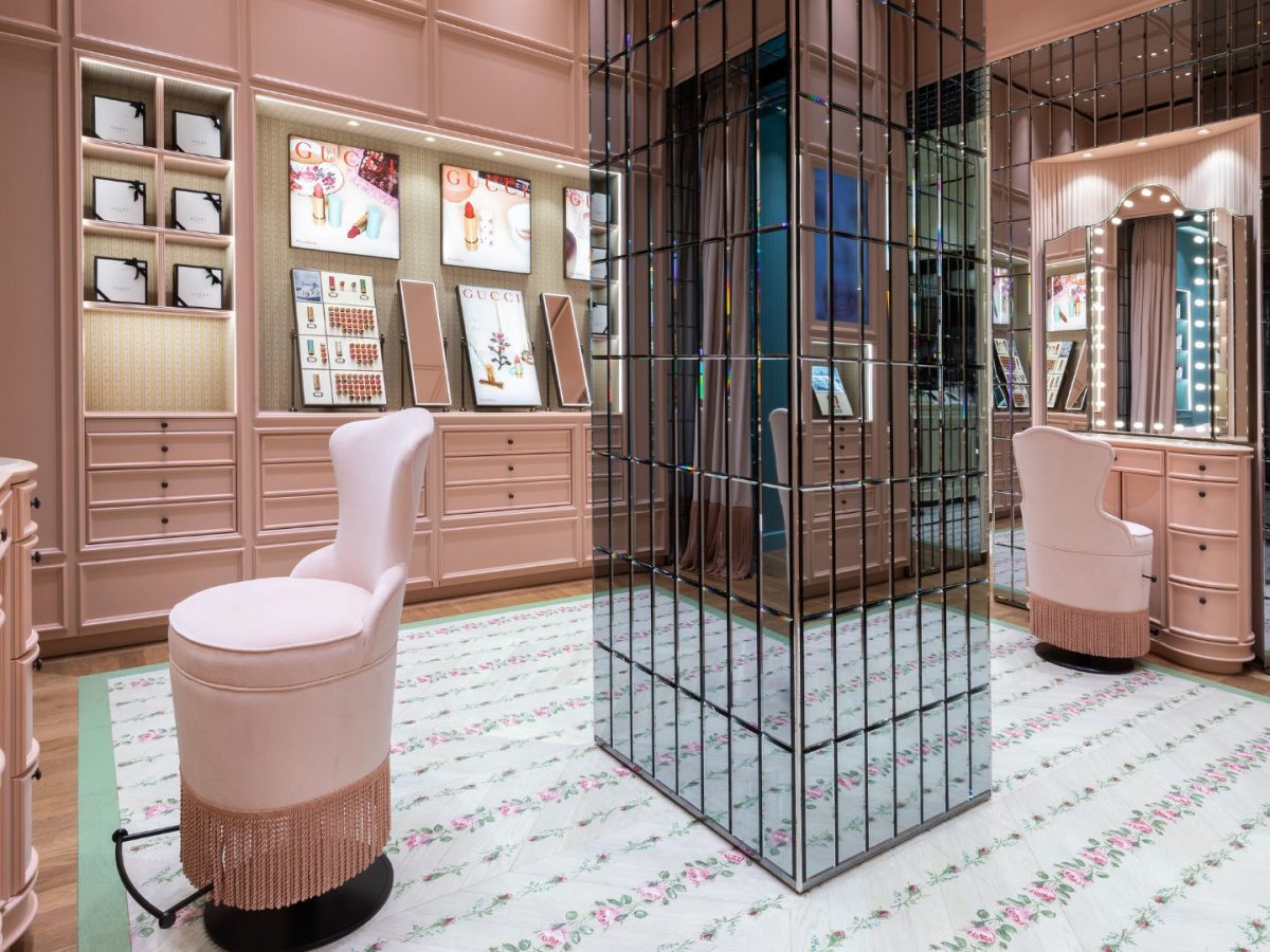 In Pictures: Gucci Beauty Just Opened Its Dreamy New Boutique In Mall ...