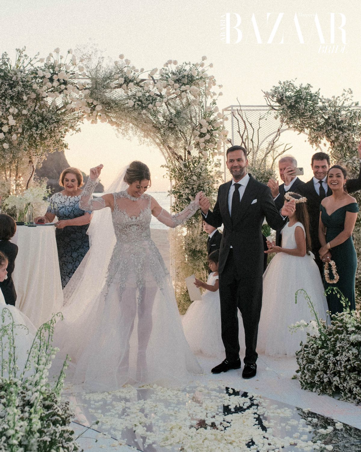 How Tania Shayan And Kian Salehi Made Their Dream Beachsi de Nuptials A ...