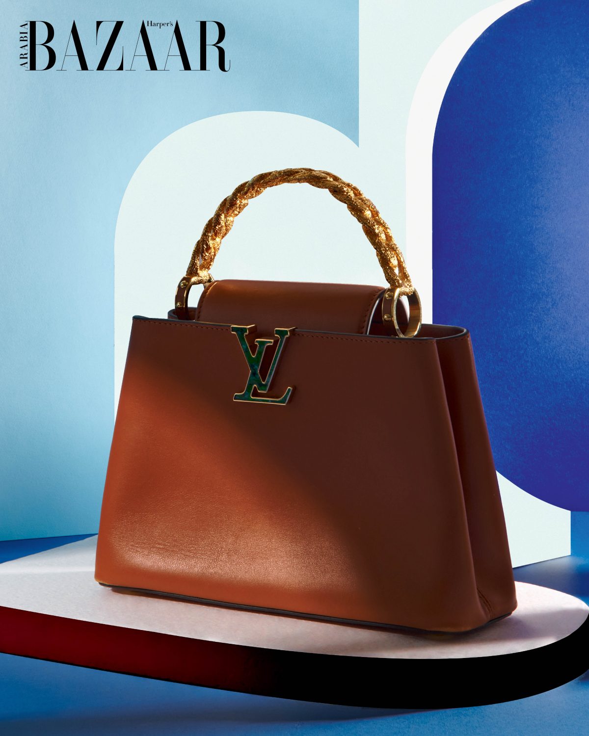 The Right Angle Louis Vuittons Capucines Bag Is Power Personified Harpers Bazaar Arabia 