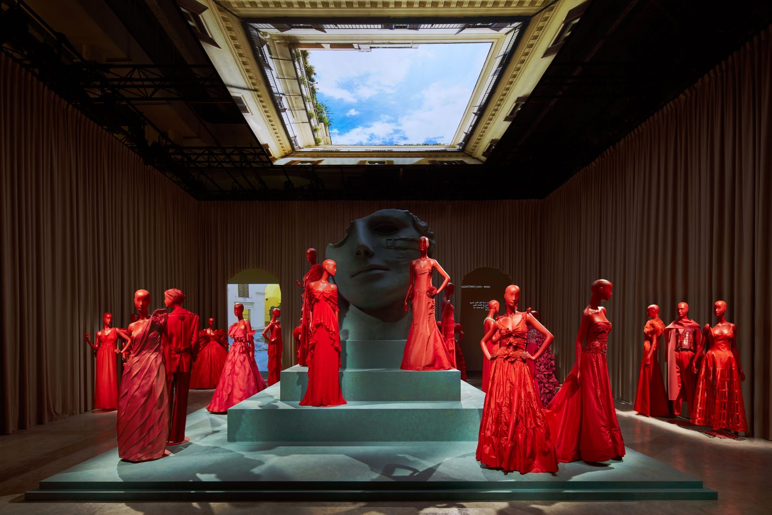 The Forever Valentino Exhibition Opens at M7 in Doha | Harper's Bazaar ...