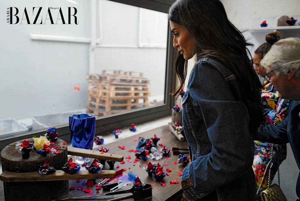 Diala Makki Takes Bazaar Arabia To Discover Louis Vuitton's New Les  Extraits Murano Art Edition Collection In Venice