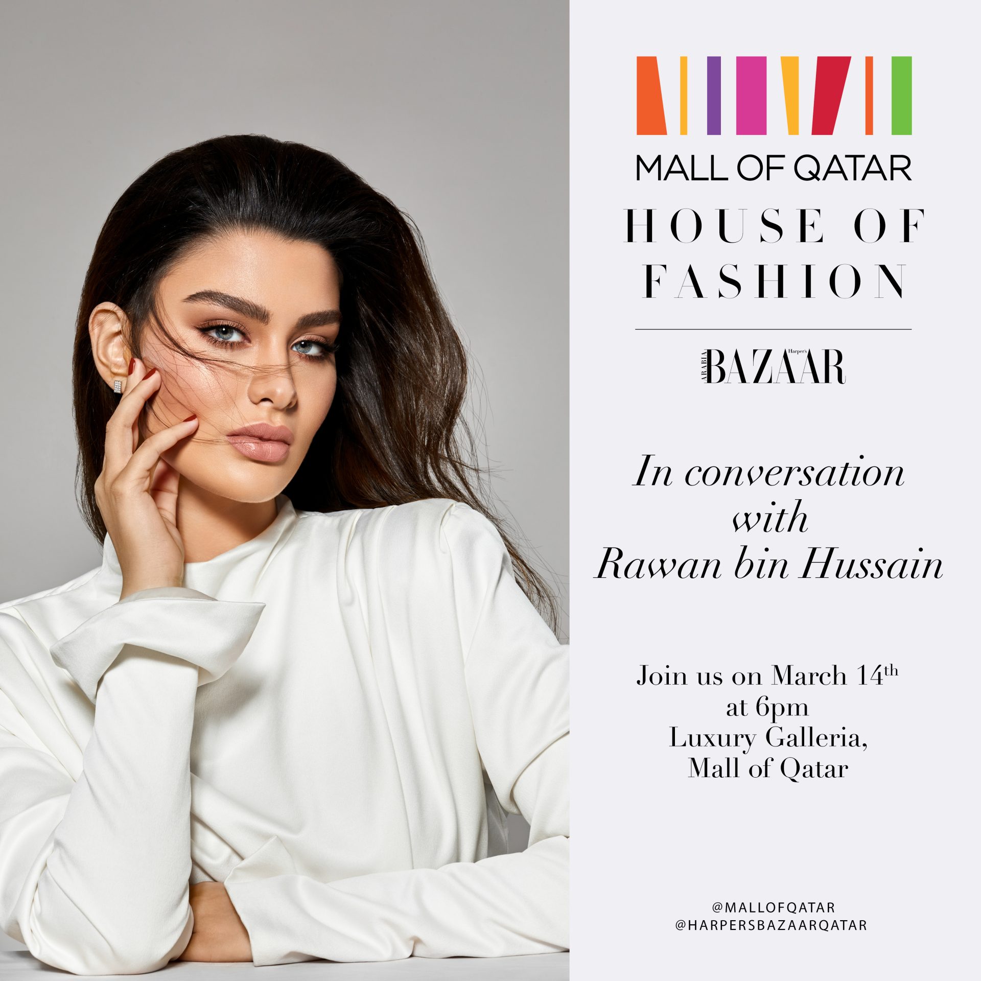 Rawan Bin Hussain Xxx Video - Rawan bin Hussain joins Mall of Qatar's House of Fashion | Harper's Bazaar  Arabia