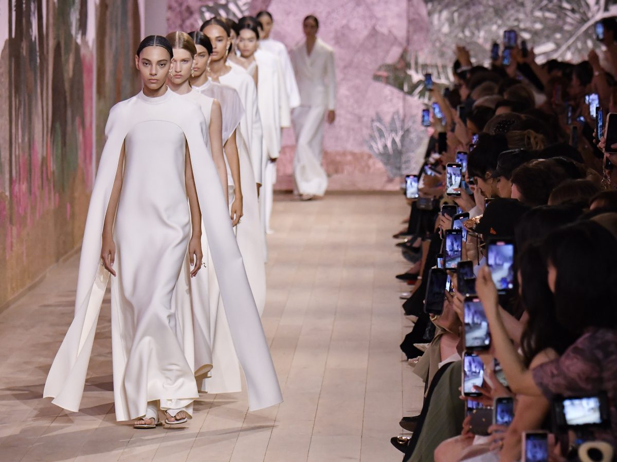 Dior’s Couture Set Took 480,000 Hours to Hand Embroider | Harper's ...