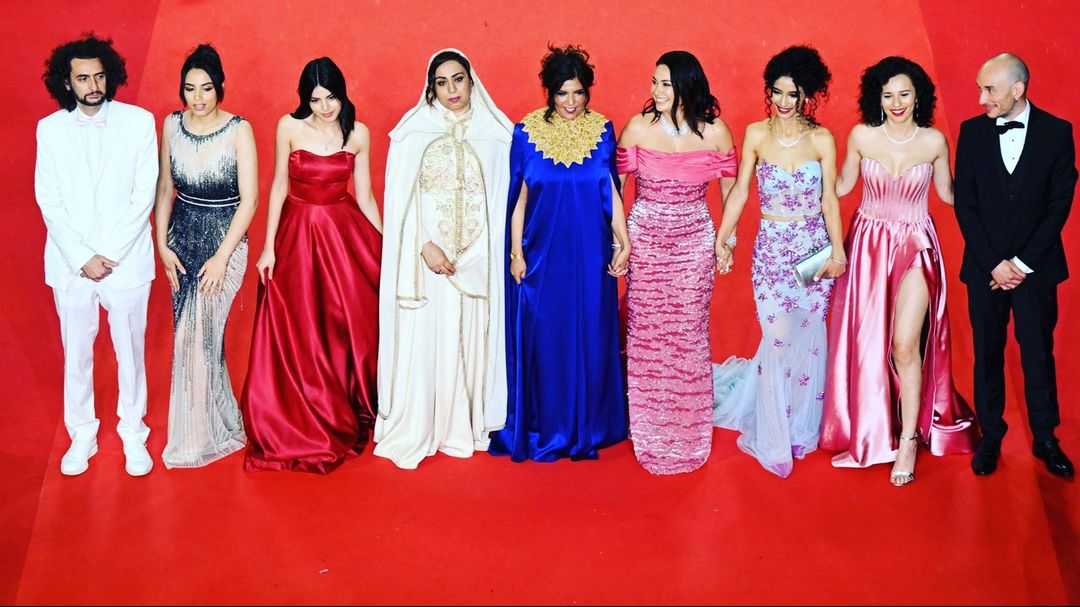 Tunisian Film Four Daughters Has Been Nominated For An Oscar   Four Daughters Film Cast Red Carpet 