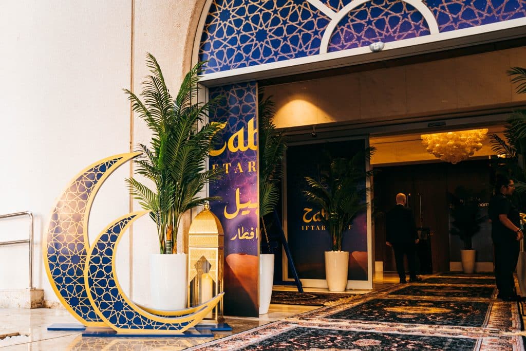 Ramadan Nights Step Inside The Zabeel Iftar Tent At Marriott Hotel Al