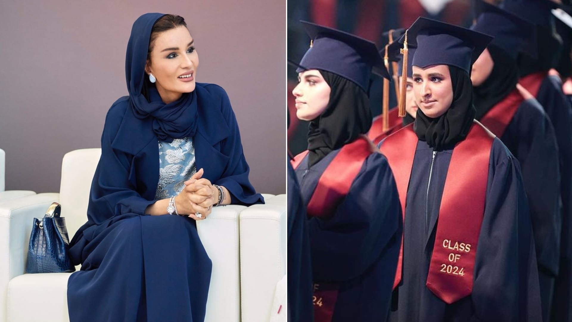 HH Sheikh Tamim bin Hamad Al Thani And HH Sheikha Moza bint Nasser ...