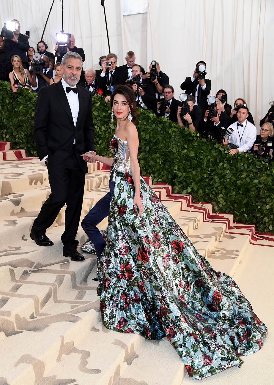 Amal Clooney Wore A Second Outfit Inside The Met Gala