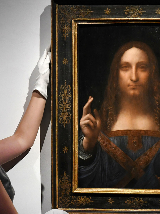 Leonardo da Vinci's Salvator Mundi Painting