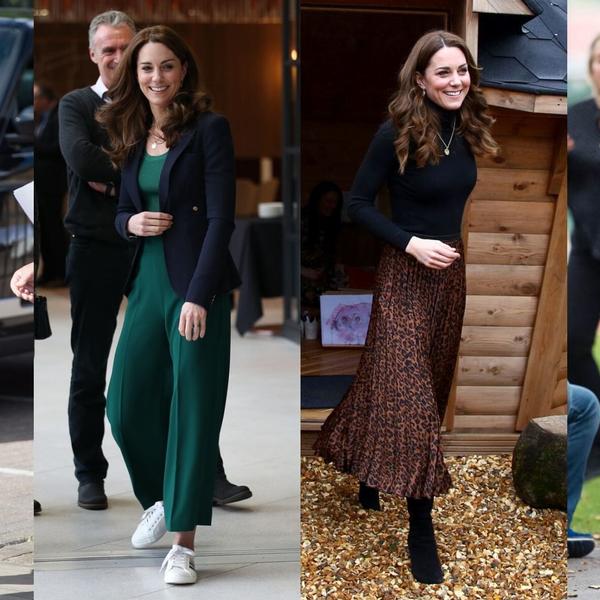 Kate Middleton Wearing Zara | Harper's BAZAAR Arabia