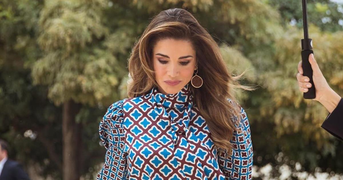 Queen Rania Just Made A Zara Dress Look So So Chic Harper S