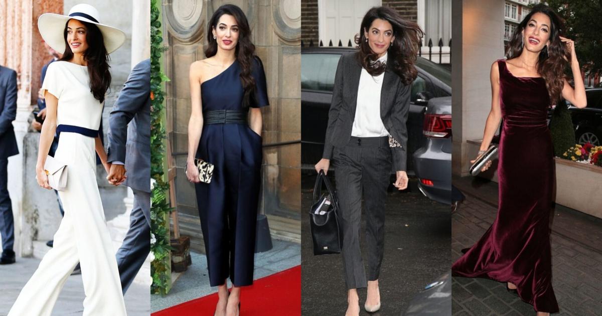 #StyleFile: Amal Clooney Best Style Moments | Harper's BAZAAR Arabia