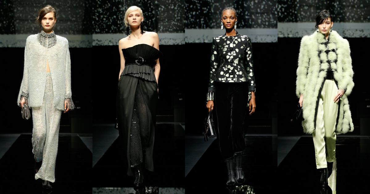 Milan Fashion Week AW2020: Giorgio Armani AW2020 Best Looks | Harper's ...