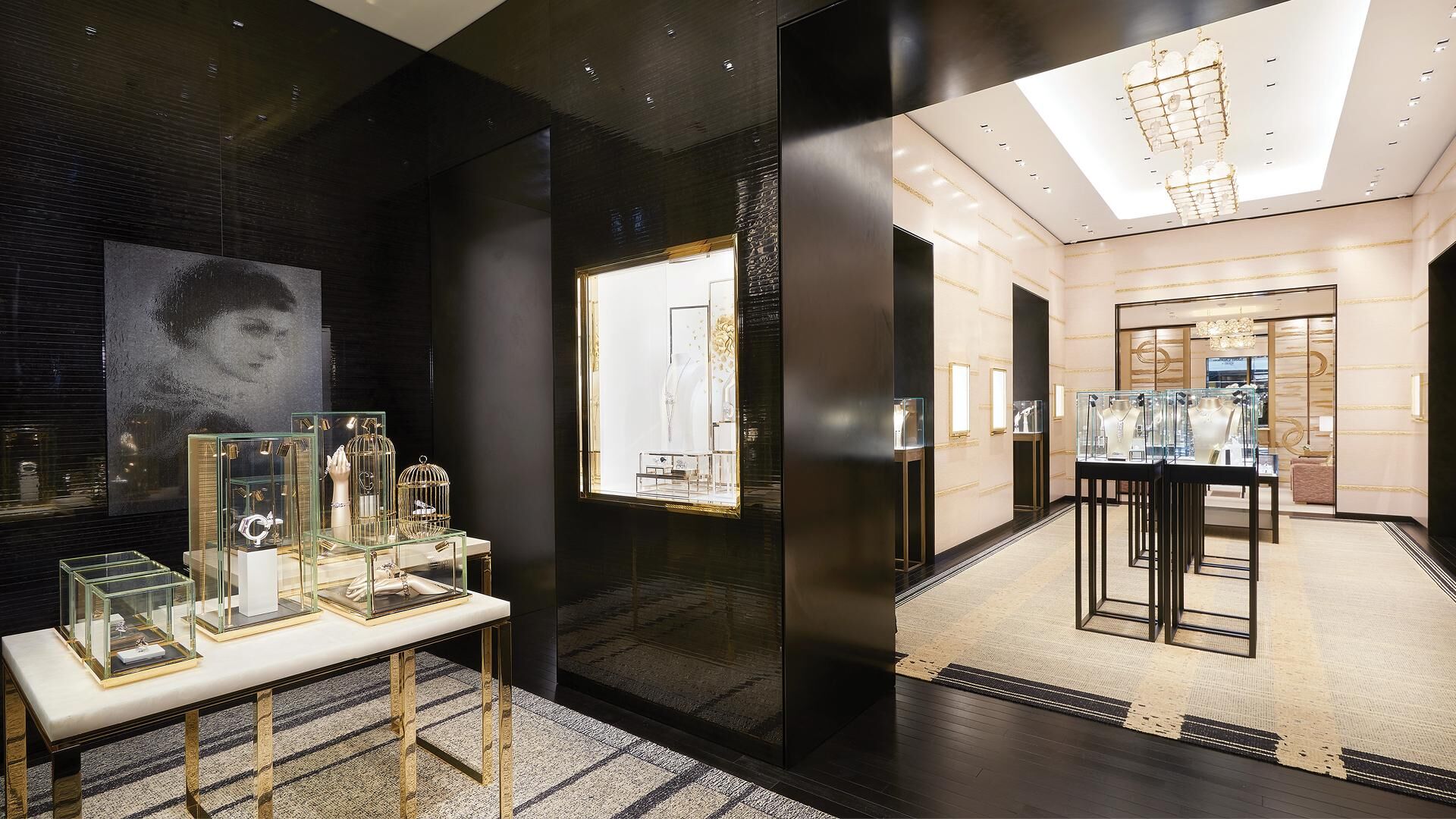 DUBAI, UAE - APRIL 08, 2016: Inside Chanel Store At Dubai