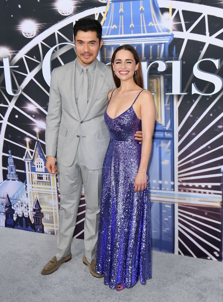 Emilia Clarke Glows In A Purple Valentino Gown At Last Christmas Premiere