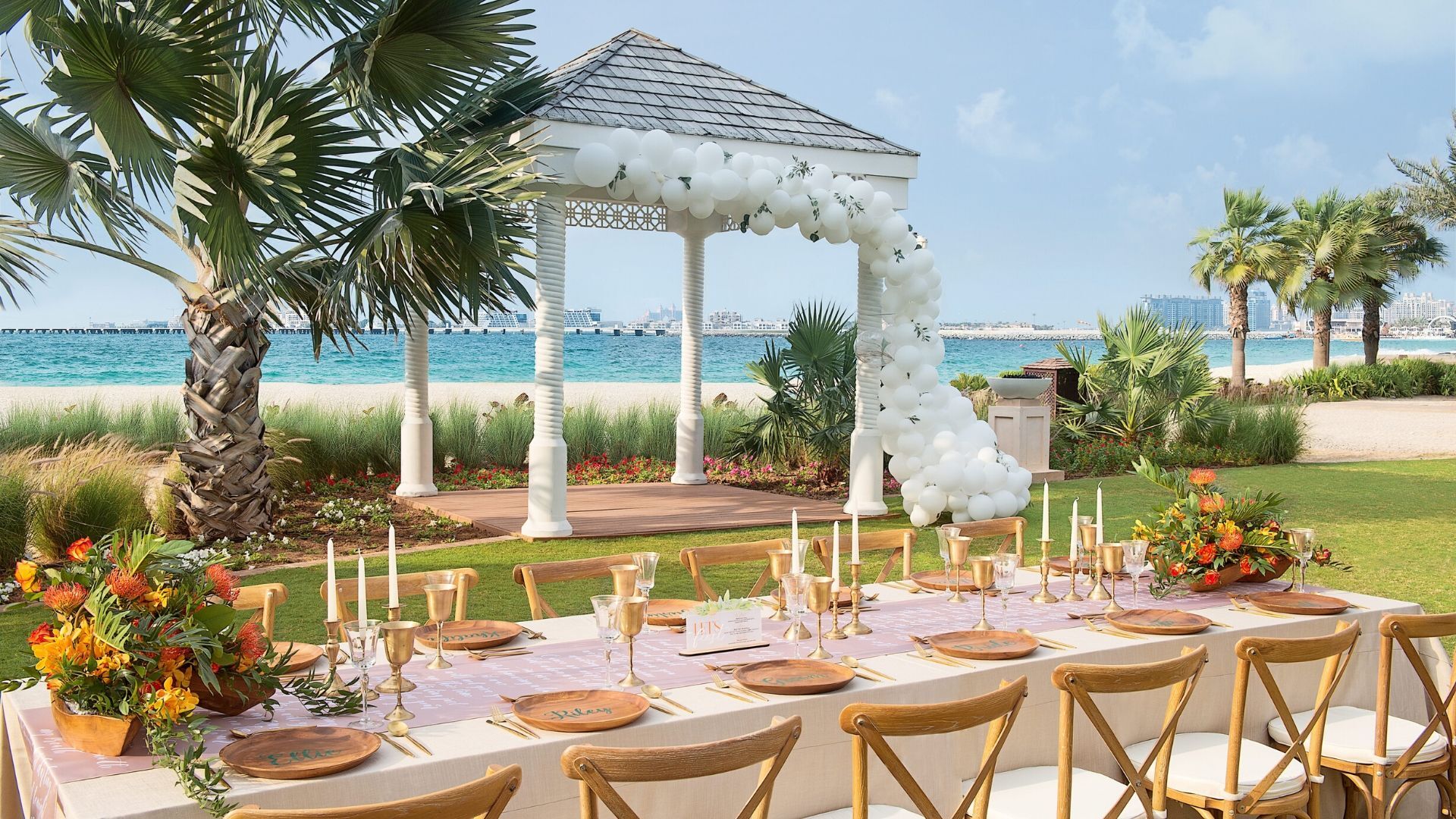 This Dubai Hotel Is The Perfect Place For Your Beach Side Wedding Harper S Bazaar Arabia