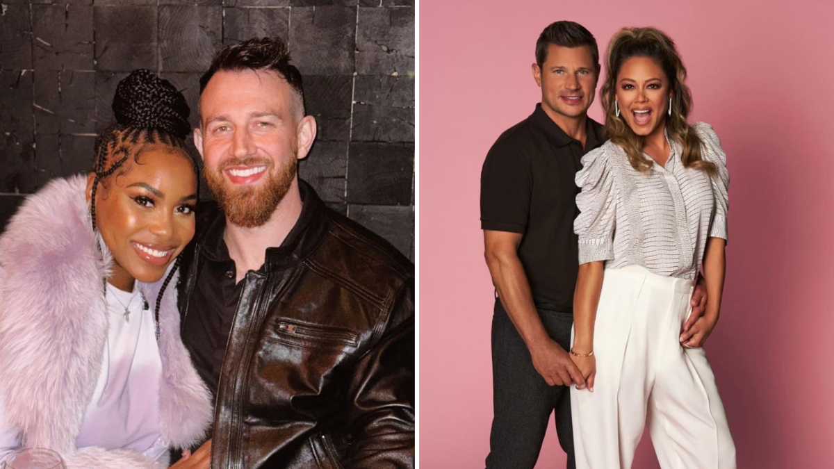 Love Is Blind Hosts Will Lauren Speed Cameron Hamilton Replace Nick And Vanessa Lachey